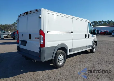2016 Ram Promaster 1500 Low Roof из США, поврежденный, VIN 3C6TRVAG2GE113520